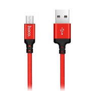 Кабель HOCO X14 Times Speed (USB - micro-USB) (красно-черный)