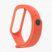 Ремешок для Xiaomi Mi Band 3 силиконовый (оранжевый) — 3