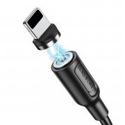 Кабель Borofone BX41 магнитный для Apple (USB - Lightning) черный — 3