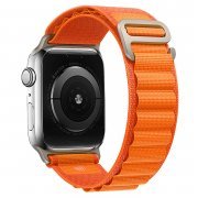 Ремешок ApW27 Alpine Loop для Apple Watch 44 mm текстиль (оранжевый) — 1