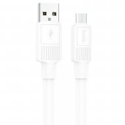 Кабель Hoco X84 (USB - micro USB) (белый)