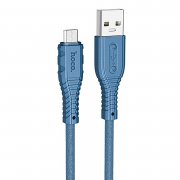 Кабель Hoco X67 (USB - micro USB) (синий)