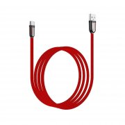 Кабель Hoco U74 (USB - Type-C) (красный)