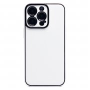 Чехол-накладка - PC084 экокожа для Apple iPhone 13 Pro (219663) (белая) — 1