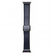 Ремешок - ApW38 Square buckle Apple Watch 40 mm (темно-синий)