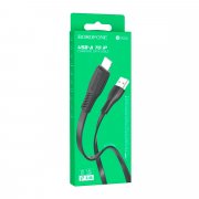 Кабель для Apple Borofone BX85 (USB - lightning) (черный) — 2