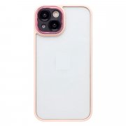 Чехол-накладка - PC090 для Apple iPhone 14 (розовая) — 1