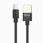 Кабель Hoco U55 (USB - lightning) 120см (черный) — 1