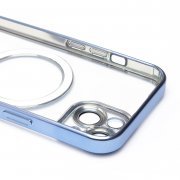 Чехол-накладка SafeMag для Apple iPhone 15 (синяя) — 2