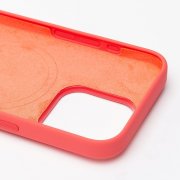 Чехол-накладка SafeMag для Apple iPhone 15 Pro (оранжевый) — 2