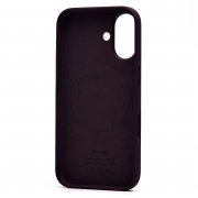 Чехол-накладка Silicone SafeMag с анимацией для Apple iPhone 16 (фиолетовая) — 2