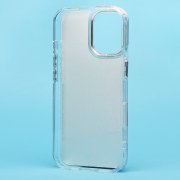 Чехол-накладка для Apple iPhone 16 (енот) (прозрачная) — 2