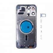 Корпус для Apple iPhone 13 Pro Max (голубой) премиум