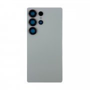 Задняя крышка для Samsung Galaxy S25 Ultra (S938B) (серебристая) премиум — 2