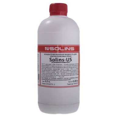 Концентрат для ультразвуковых ванн Solins US (500 мл) &mdash; 1