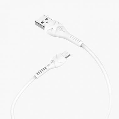 Кабель HOCO X37 Cool power (USB - micro-USB) белый — 1