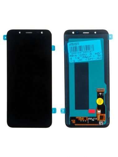 Дисплей с тачскрином для Samsung Galaxy J6 (2018) J600F (черный) AMOLED &mdash; 1