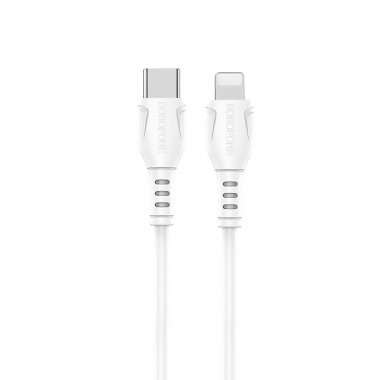 Кабель Borofone BX51 для Apple (Type-C - Lightning) белый — 1