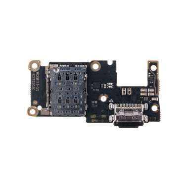 Шлейф для Xiaomi 11T Pro плата на разъем зарядки/разъем SIM/микрофон — 1