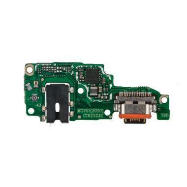 Шлейф для Vivo Y31 2021 на разъем зарядки/разъем гарнитуры/микрофон