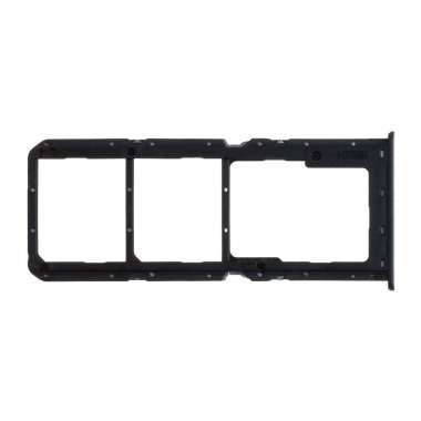 Контейнер SIM для Realme C21Y (черный) — 2