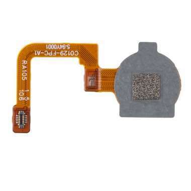 Шлейф для Realme C21Y + сканер отпечатка пальца (черный) &mdash; 2