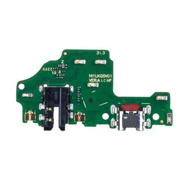 Шлейф для Huawei Honor 9X Lite плата на разъем зарядки/разъем гарнитуры/микрофон Премиум