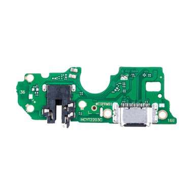 Шлейф для OPPO A96 плата на разъем зарядки/разъем гарнитуры/микрофон — 1