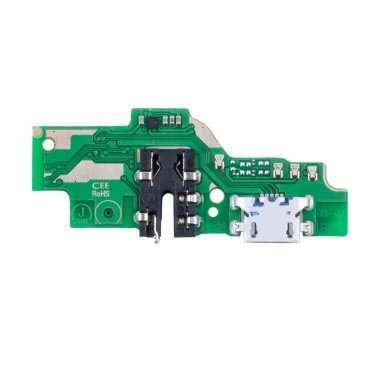 Шлейф для Infinix Hot 10 Lite плата на разъем зарядки/разъем гарнитуры/микрофон — 2