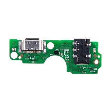 Шлейф для Tecno Spark Go 2023 плата на разъем зарядки/разъем гарнитуры/микрофон