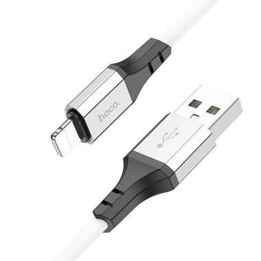 Кабель Hoco X86 Spear для Apple (USB - lightning) (белый) — 3
