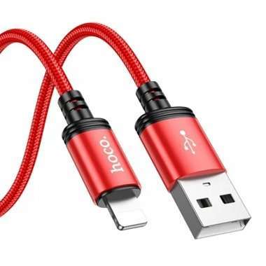 Кабель Hoco X89 Wind для Apple (USB - lightning) (красный) — 6