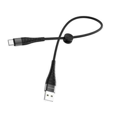 Кабель Borofone BX32 Munificent (USB - Type-C) (черный) — 4