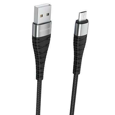 Кабель Borofone BX32 Munificent (USB - micro-USB) (черный) — 5