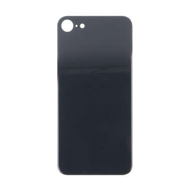 Задняя крышка для Apple iPhone SE 2020 (черная) Премиум &mdash; 2