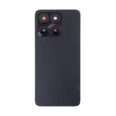 Задняя крышка для Huawei Honor X6a (черная) премиум — 2