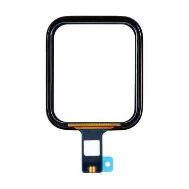 Стекло с тачскрином для Apple Watch SE 40 mm в сборе с OCA пленкой (черное) — 1