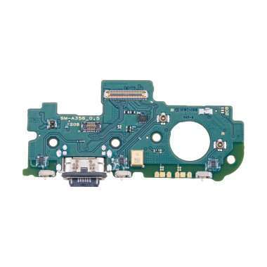Шлейф для Samsung Galaxy A35 5G (A356E) плата на разъем зарядки/микрофон премиум — 2