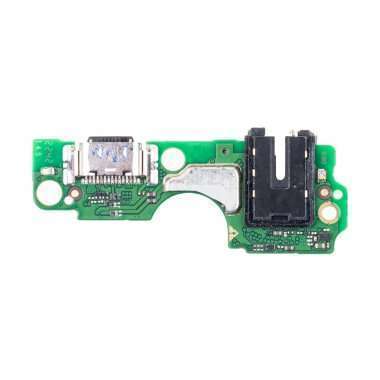 Шлейф для Tecno Spark Go 2023 плата на разъем зарядки/разъем гарнитуры/микрофон - Премиум