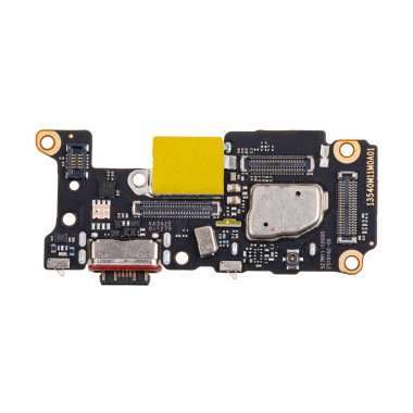 Шлейф для Xiaomi Poco F5 Pro плата разъем зарядки/разъем SIM/микрофон - Премиум — 2