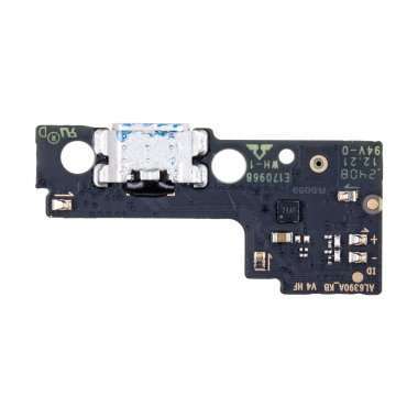 Шлейф для Xiaomi Redmi 12C плата на разъем зарядки/микрофон - Премиум