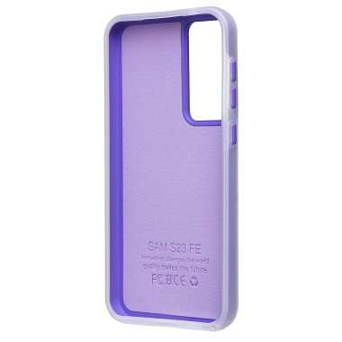 Чехол-накладка для Samsung Galaxy S23 FE (S711B) (лиловая) — 6