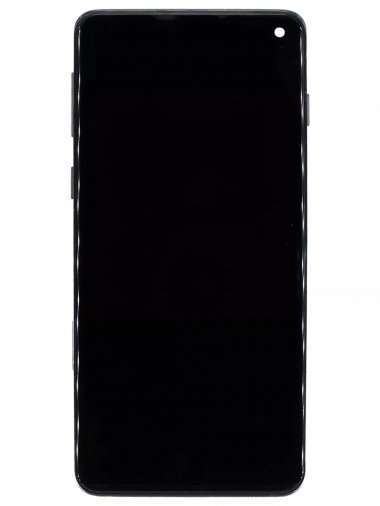 Дисплейный модуль с тачскрином для Samsung Galaxy S10 (G973F) (черный) (OLED) — 2