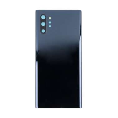 Задняя крышка для Samsung Galaxy Note 10 Plus (N975F) (черная) Премиум &mdash; 2