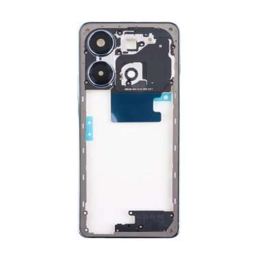 Средняя часть для Infinix Note 30 4G (голубой) — 2