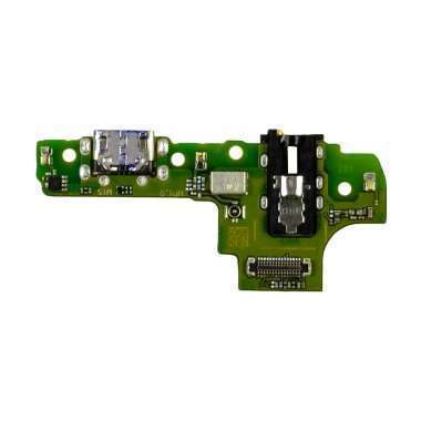 Шлейф для Samsung Galaxy A10s (A107F) плата на системный разъем/разъем гарнитуры/микрофон - Премиум &mdash; 1