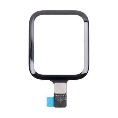 Стекло для Apple Watch SE 40 mm с тачскрином и OCA пленкой (черное) — 2
