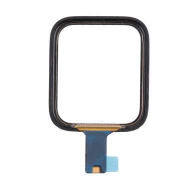 Стекло для Apple Watch SE 40 mm с тачскрином и OCA пленкой (черное) — 1