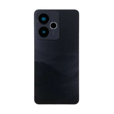 Задняя крышка для Realme 14T 5G (черная) премиум — 2